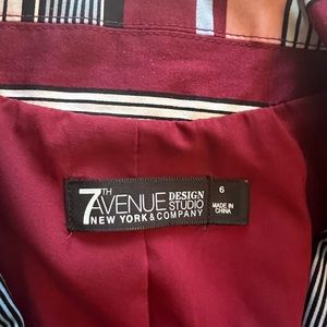 New York & Company short sleeve suit jacket